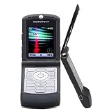 Motorola V3 - Orange - Pay As You Go Mobile Phone - Black