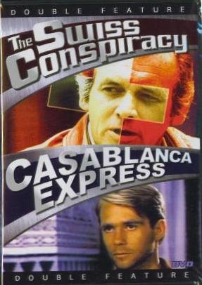 [DVD] Double Feature   The Swiss Conspiracy + Casablanca Express