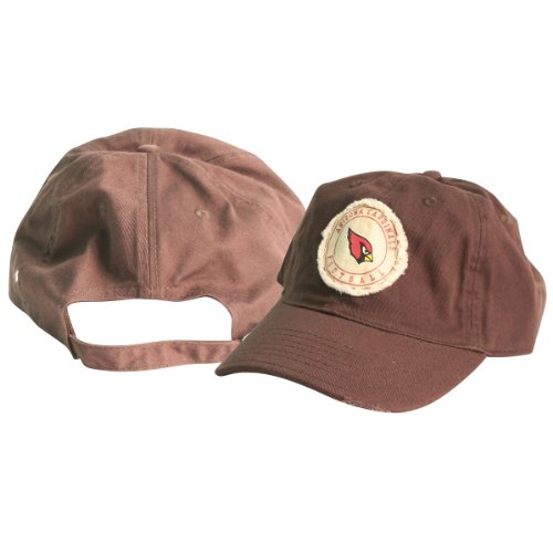 Arizona Cardinals Tattered Adjustable Baseball Hat - Brown