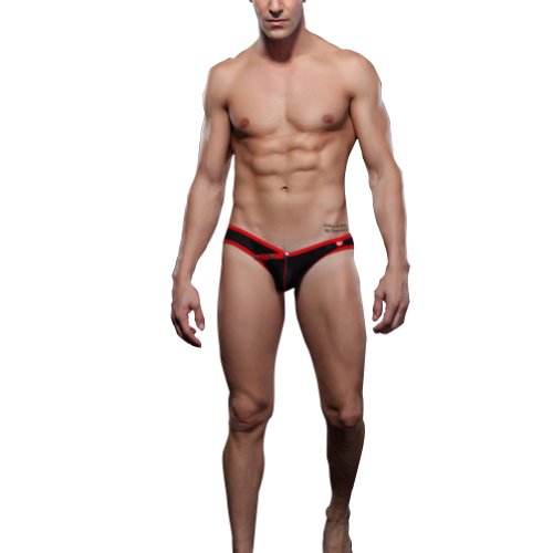 Urparcel Mens Low Rise Briefs Mesh Button Fit Boxers Underwear Bikini S M L XL