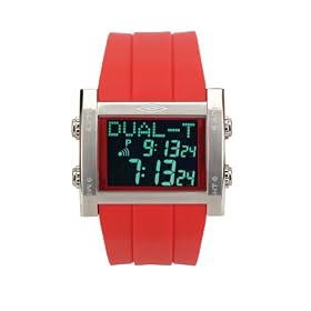 Umbro Gents Digital Red Strap Watch