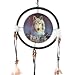 Dreamcatcher With Wolf & Moon.