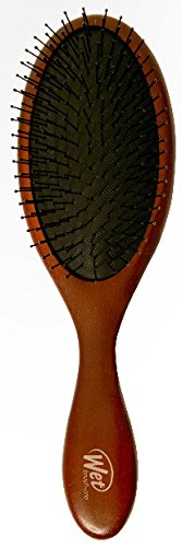 The Wet Brush Detangle Hair Brush, Natural Collection, Walnut
