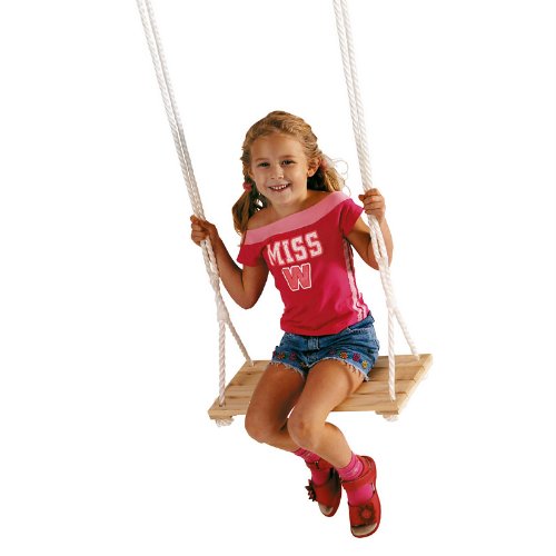 Imagen 3 de Columpio infantil madera hasta 60 kg - Ajustable a 180 cm