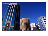 Buildings in Diplomatic Area Manama, Al Manamah, Bahrain Art Photographic Poster Print by Phil Weymouth, 16x12