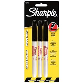 Sharpie Industrial 3 pack Black by Sharpie
