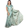 Bollywood Sari Kleid Gletschereis CA118