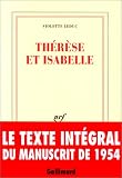 Th�r�se et Isabelle