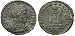 Constantine I, The Great, 307-337 A.D.; Silvered AE 3
