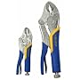 Irwin 82SG Vise Grip 2 Piece 5-Inch and 10-Inch Curved Jaw Soft Grip Plier Set