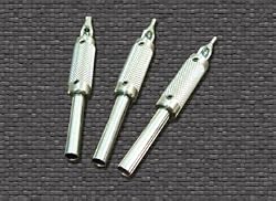 THREE SETS STAINLESS STEEL TUBE COMBOS WITH (1/2" ALLOY GRIPS)