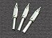 THREE SETS STAINLESS STEEL TUBE COMBOS WITH (1/2" ALLOY GRIPS)
