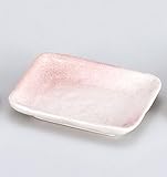 桜志野長角小皿 5個組 【美濃焼 小皿】 〔キャッシュバックキャンペーン対象商品〕