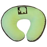 Boppy Bare Naked with Miracle Middle and Amy Coe Peanut Mod Baby Slipcover - Chocolate/Green