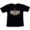 Piggies(Tシャツ)(ブラック)(Lサイズ）(HWZCD-36443)