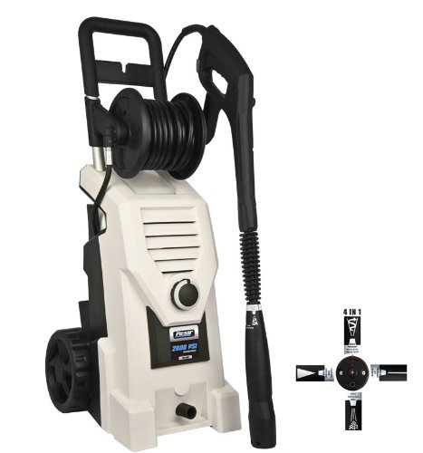 Pulsar PWE2000 Electrical Pressure Washer with Hose Wheel, 2000 PSI