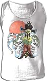 Big Trouble Little China Fu Manchu White Men`s Tank Top
