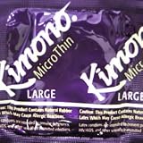 Kimono Microthin Large Condoms   Pack Size   12 Pack