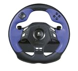 Logitech GT Force for Gran Turismo 3 - Ensemble volant et pédales - 6 bouton(s) - Sony PlayStation 2 - noir, bleu
