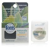Tom's of Maine Naturally Waxed Antiplaque Round Floss 43 Yards ( Unflavored )