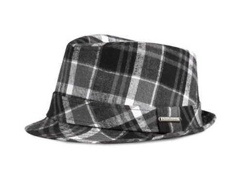Harley-Davidson® Women's Plaid Fedora Hat Cap-LIMITED EDITION. Grey. 97628-12VW