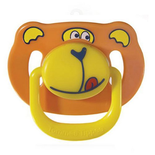 Childrens Toyshop   : Tommee Tippee Funky Face Soothers - Frog & Tiger or Lion & Panda