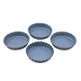 Faringdon Set of 4 Non-Stick Individual Quiche/Tart Pans