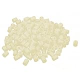 uxcell　スペーサー　ナイロン素材　 7mmx3.2mmx8mm　ベージュ　200個入り