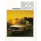 1976 VOLVO 242 244 Sales Brochure Literature Book by Volvo