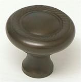 Top Knobs, Dakota - M770, Swirl Cut Knob 1 1/4 in Oil Rubbed Bronze