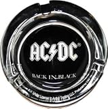 AC/DC Back in Black Glow In The Dark Ashtray AT-0081-GL