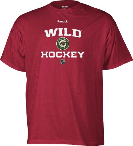 Reebok Minnesota Wild Authentic Progression Tee Shirt [SENIOR]