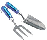 from Draper Tools Draper 65960 2-Piece Heavy-Duty Carbon Steel Fork and Trowel Set Model 65960