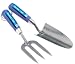 Draper 65960 2-Piece Heavy-Duty Carbon Steel Fork and Trowel Set