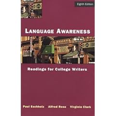 Language Awareness: Readings for College Writers