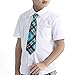 Bundle Monster 5pc Mix Design Boys Formal Wear Pre-Tied Polyester Necktie Set