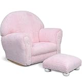 Product details for Chenille Rocker w/ Ottoman