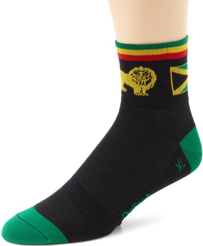 DeFeet Men's Aerator One Love Sock, Black, X-Large On Sale