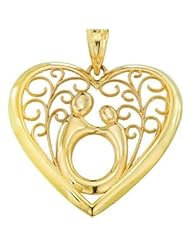 Mother And Child Pendant 10K Yellow 68308