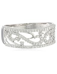10k White Diamond 0.37cttw Ring
