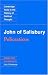 Books : John of Salisbury: Policraticus (Cambridge Texts in the History of Political Thought)
