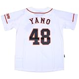 ADIDAS 読売ジャイアンツ・ジュニアホームユニフォームTシャツ（矢野）