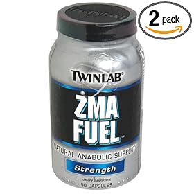 TwinLab ZMA Fuel, Strength, 90 Capsules (Pack of 2)