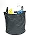 Hopkins TRASH10-BLA Go Gear Black Space Saver Trash Can