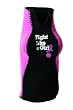 Signify Pink Fight Like a Girl Beverage Babe Bottle Cooler, Black/Pink