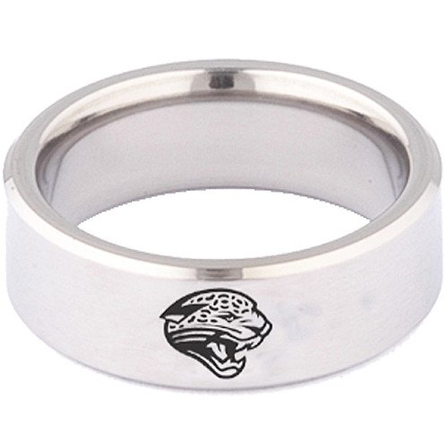 Team Titanium Jacksonville Jaguars Logo Ring 9.5