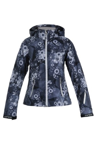 ICEPEAK Damen ICESTOPPER JACKE NIA, schwarz, 36, 4/54824 548 I_990