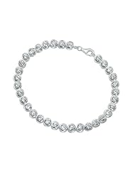Elements Silver, Clear Cubic Zirconia Tennis Bracelet