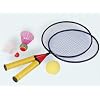 Hudora Badmintonset Fun, 2 Stahlschl�ger, 3 verschiedene B�lle