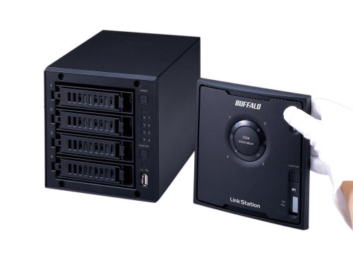 Cover image : BUFFALO 〈リンクステーション〉 RAID5/ Webアクセス機能搭載 DLNA対応 ネットワーク対応HDD LS-Q1.0TL/1D